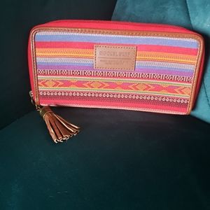 Ripcurl wallet southwestern style print